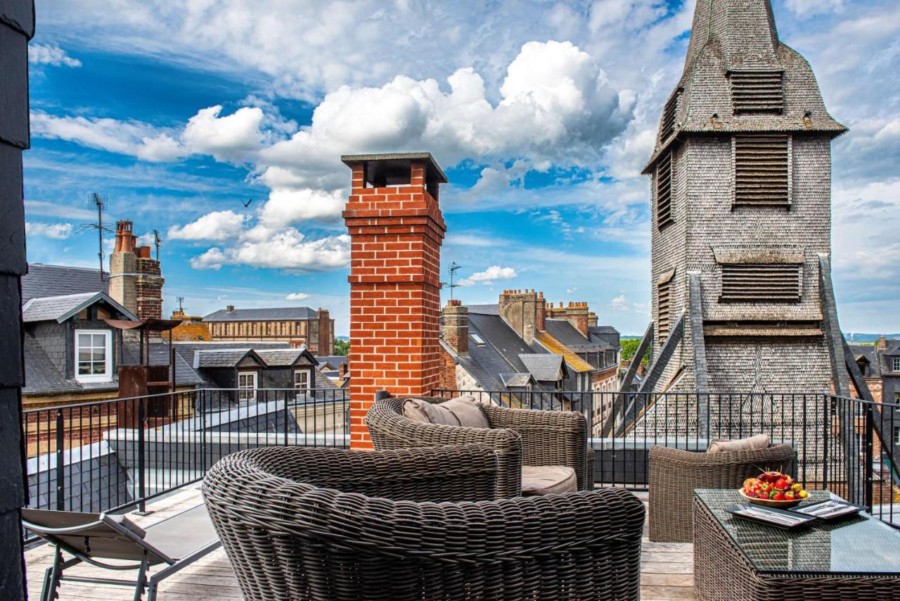 Les Maisons De Léa - Hotel Restaurant&Spa**** de charme Honfleur Extérieur photo